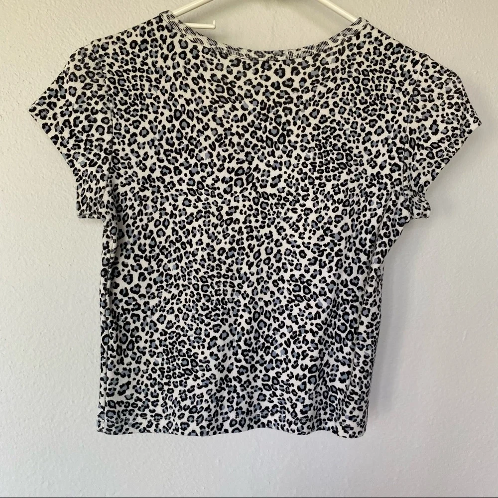 Leopard print crop top - Picture 2 of 3